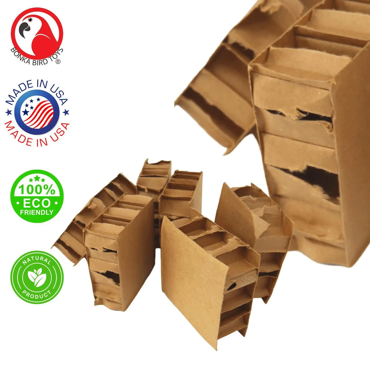 2293 Pk6 Cardboard 3.5-Inch Block Squares