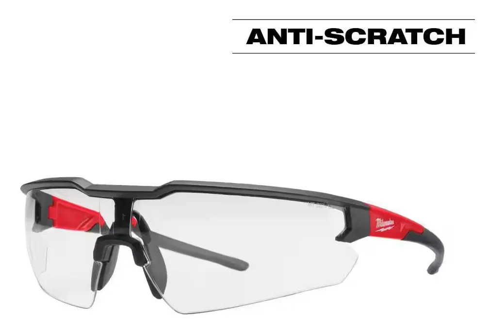 48-73-2010 Milwaukee Safety Glasses - Clear Anti Scratch Lenses