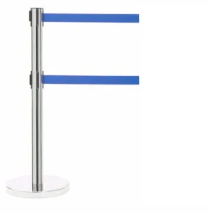 AARCO Products HS-27BL Crowd Control Stanchion