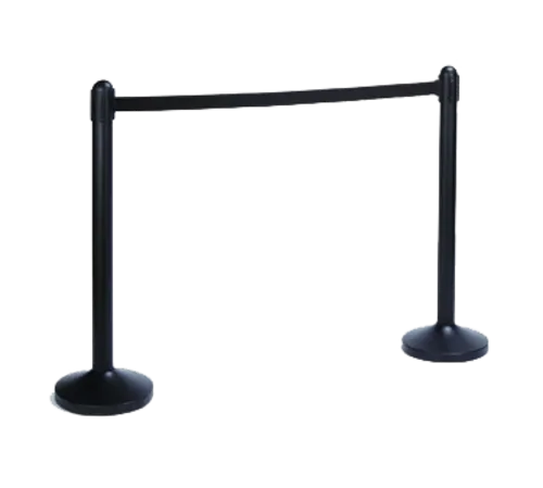 American Metalcraft RSRTBLC9 Crowd Control Stanchion