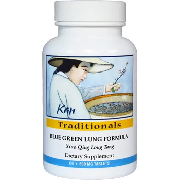 Blue Green Lung Formula 60 tabs by Kan Herbs