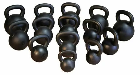 Body-Solid 5-50 lb. Kettlebell Set