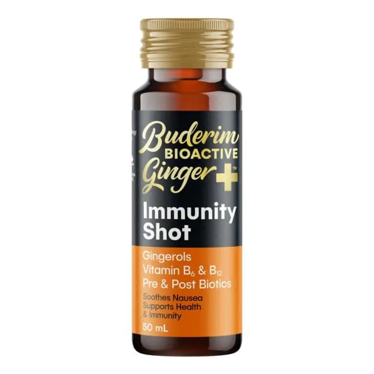 BUDERIM GINGER Bioactive   Immunity Shot