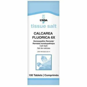 Calcarea Fluorica 6X 100 tabs by Unda