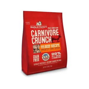 Carnivore Crunch Freeze Dried Grass Fed Beef Dog Treats