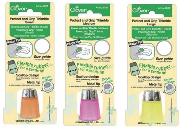 Clover Protect and Grip Thimble Single