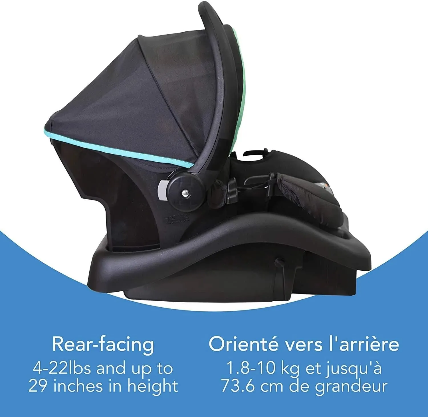 Cosco Light N Comfy Infant Car Seat - Etched Arrow