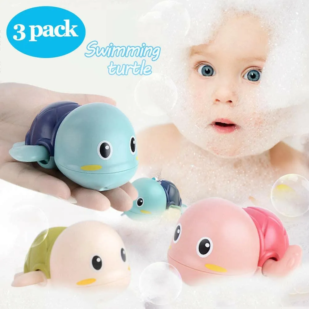 Cute Swimming Turtle Bath Toys for Toddlers