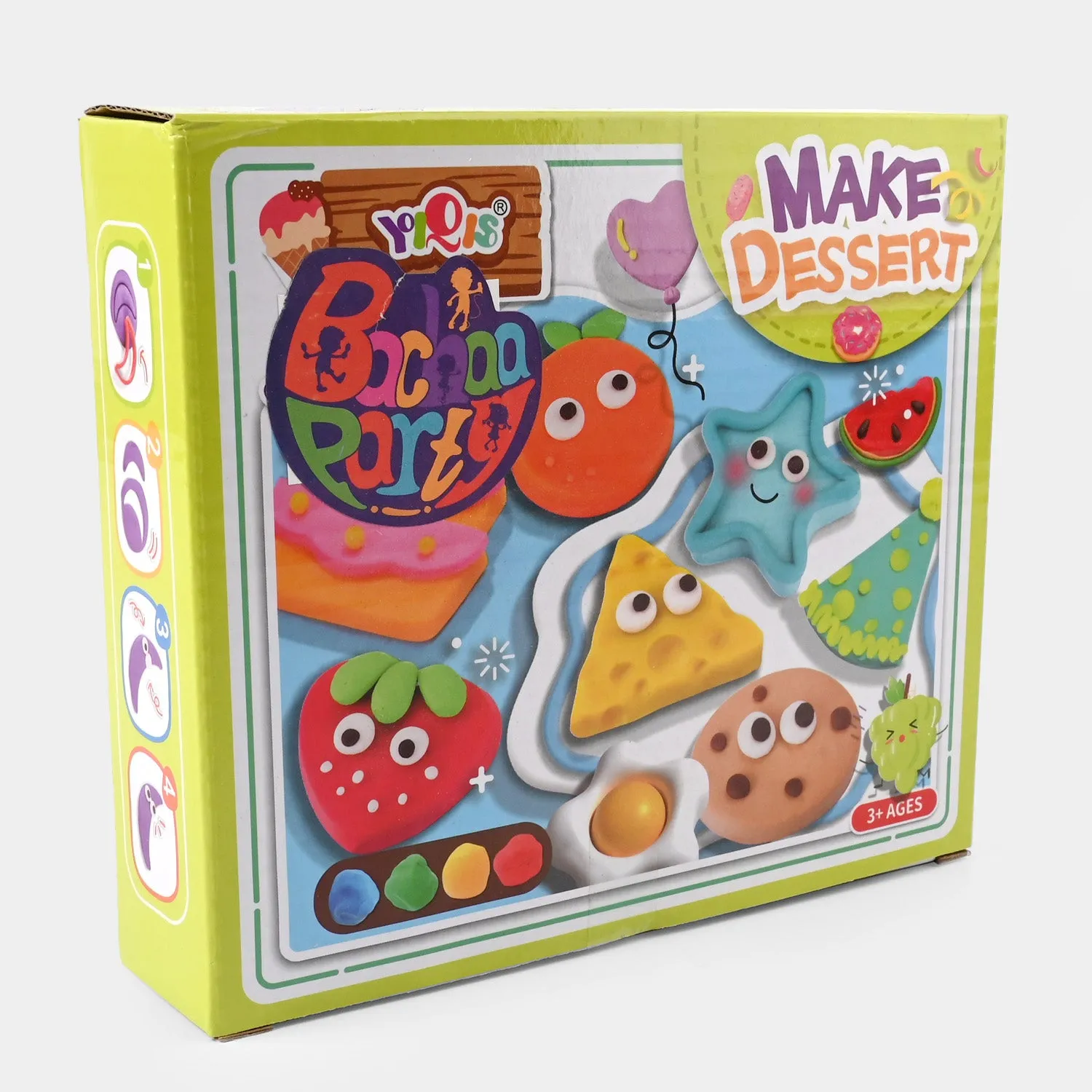 Dessert Clay Play Set For Kids