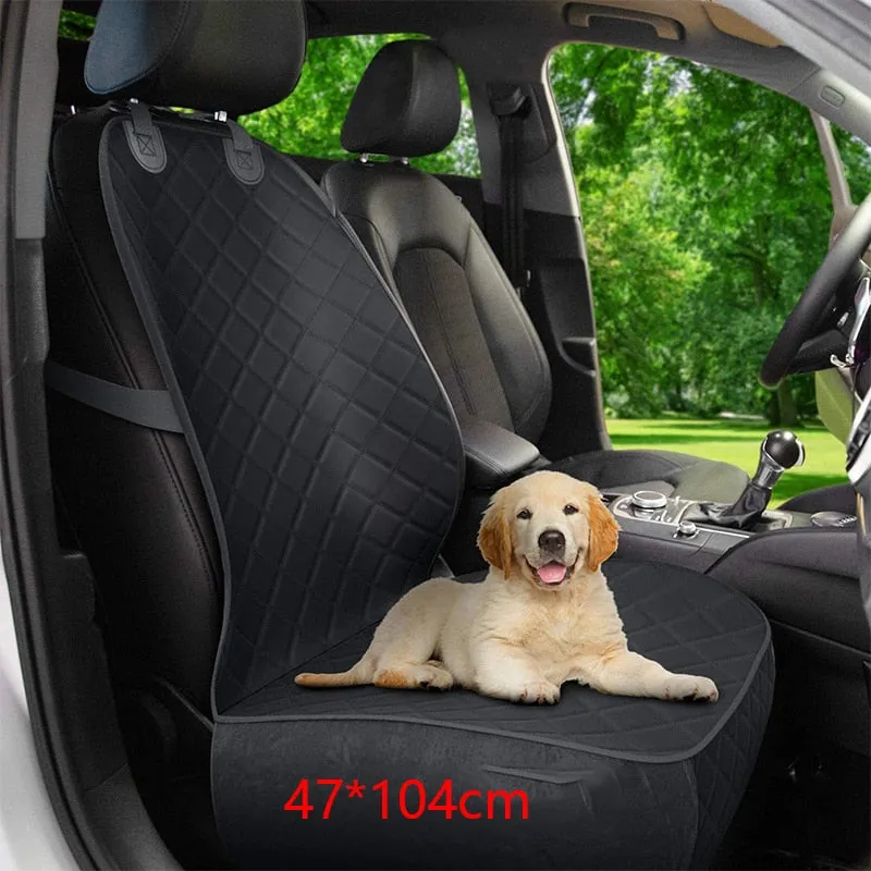 Dog Car Seat Cover 100% Waterproof Pet Dog Travel Mat Hammock For Small Medium Large Dogs Travel Car Rear Back Seat Safety Pad