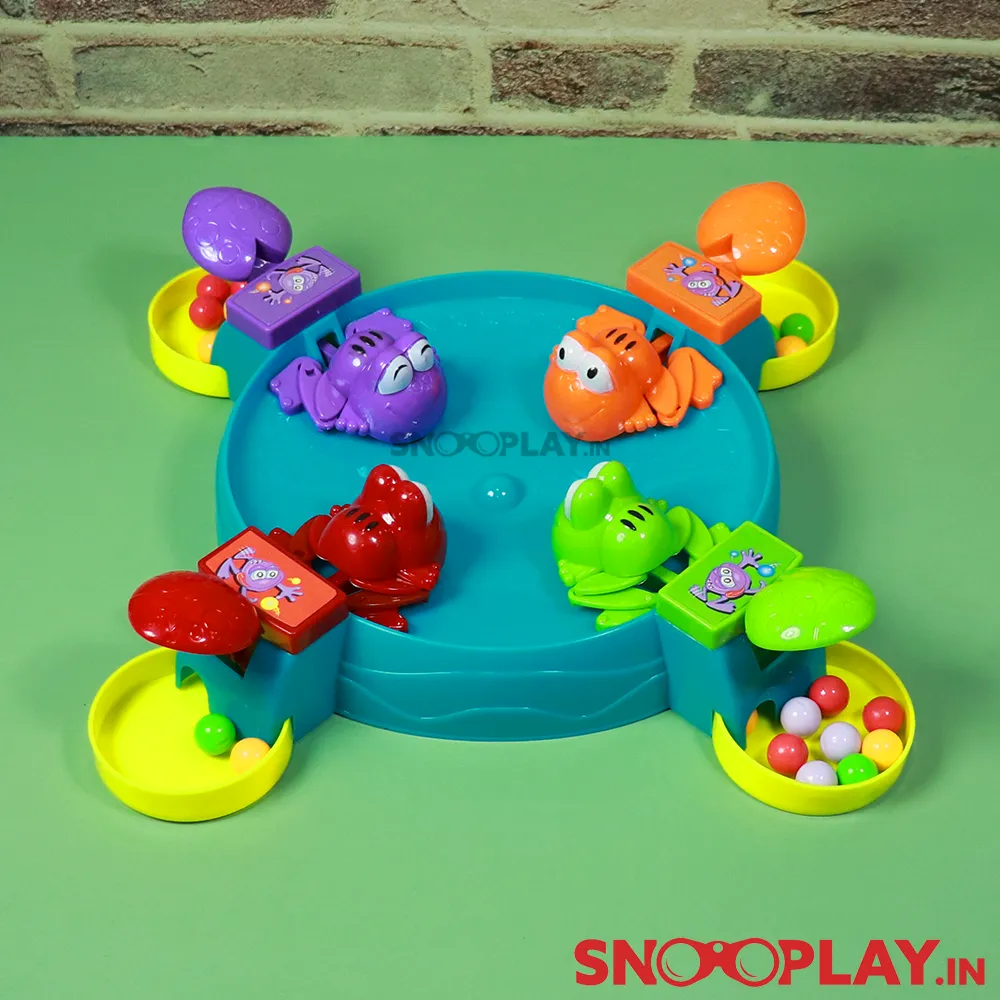 Feeding Froggies Action Game For Kids (Active Play) - Assorted Colours