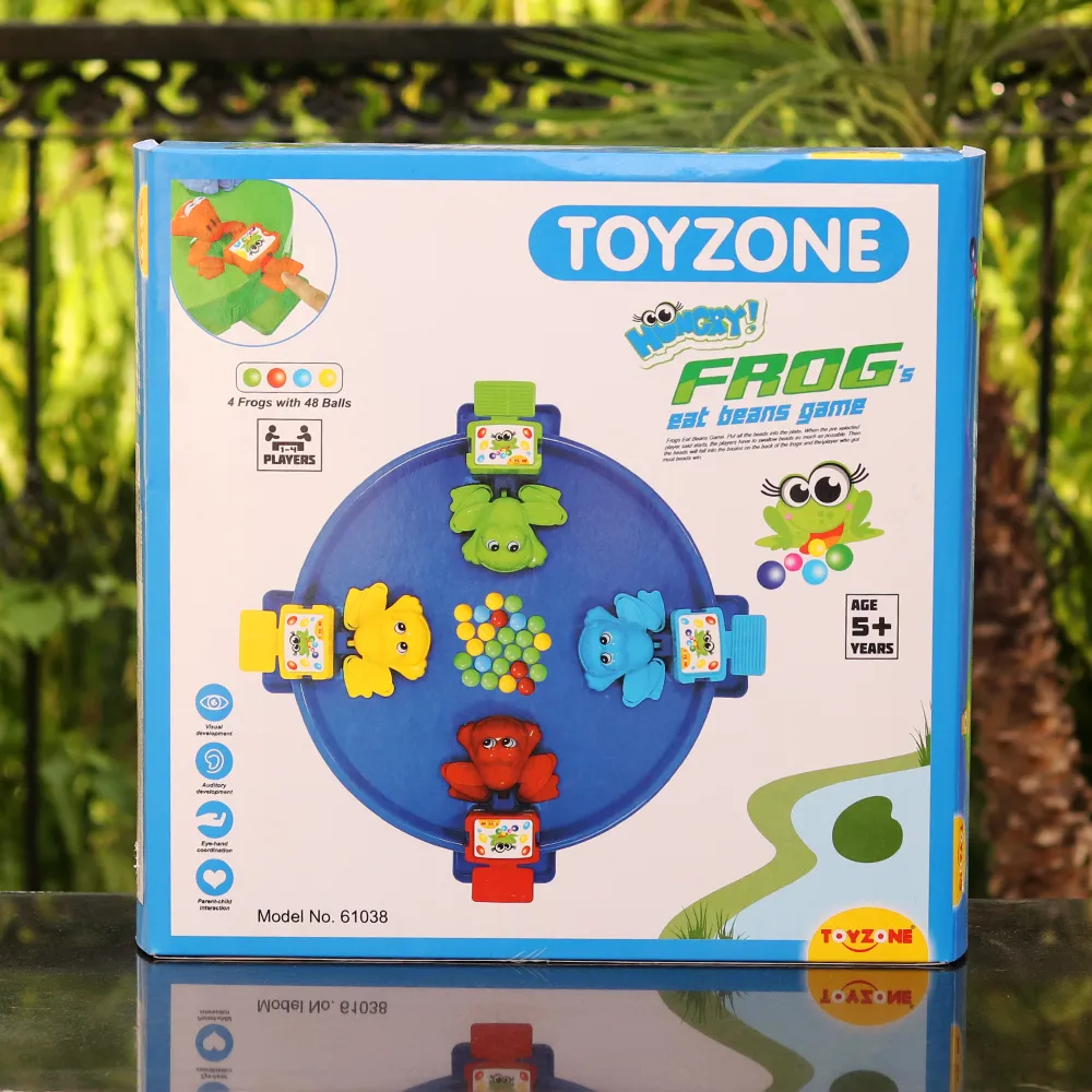 Feeding Froggies Action Game For Kids (Active Play) - Assorted Colours