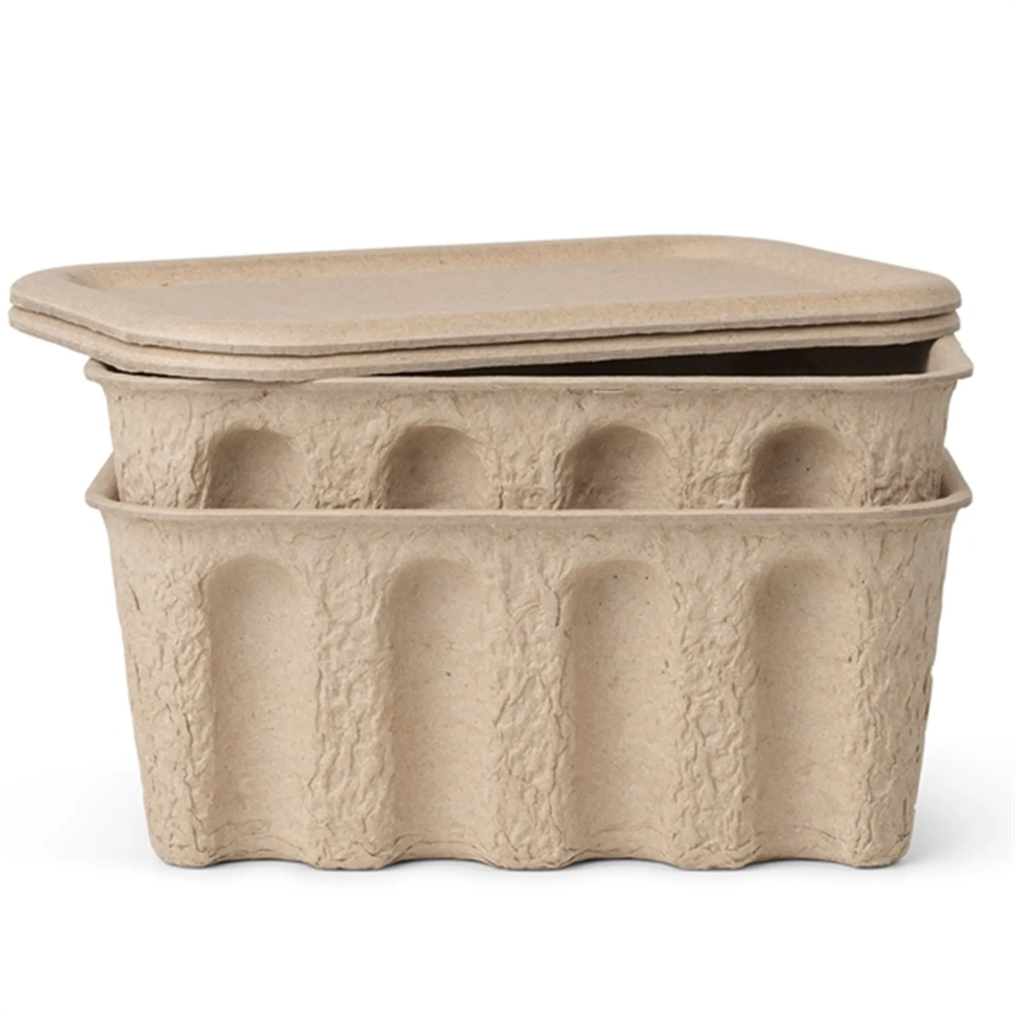 Ferm Living Paper Pulp Box Small Set of 2