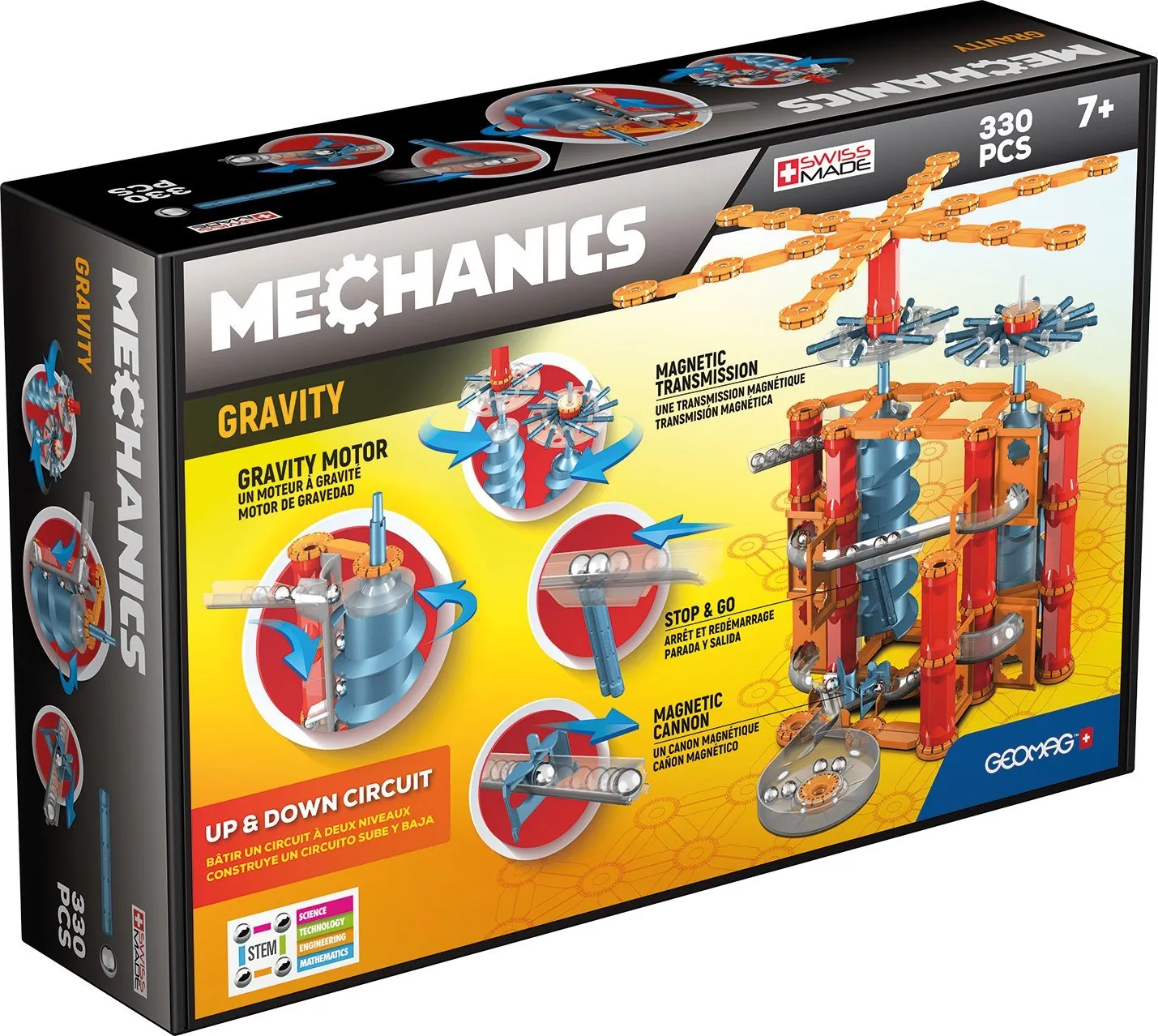 GEOMAG MECHANICS Gravity Up & Down 330 pcs