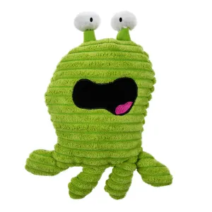 goDog - PlayClean Germs Squeaker Plush Dog Toy