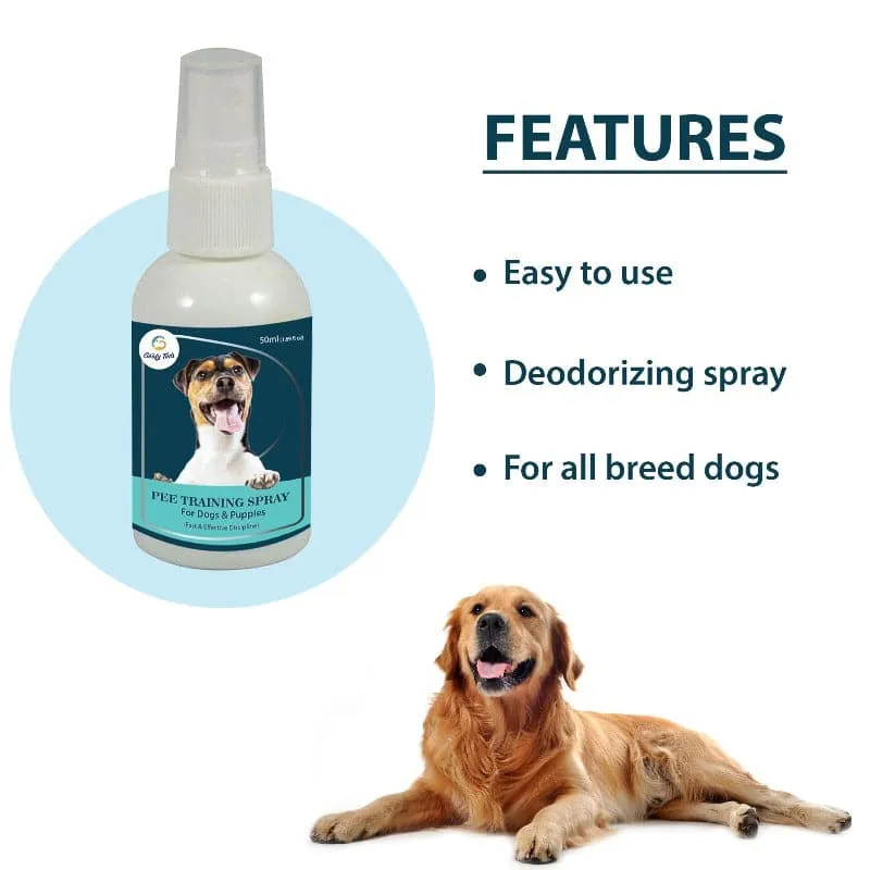 Goofy Tails Puppy Training Aid | Pee Training Spray and Potty Training Spray (50ml)