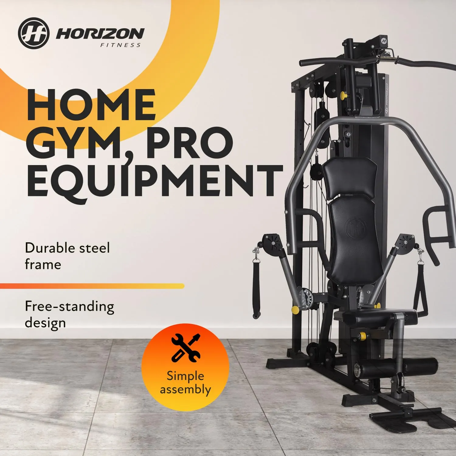 Horizon Torus 3 Home Multi Gym - Installation included