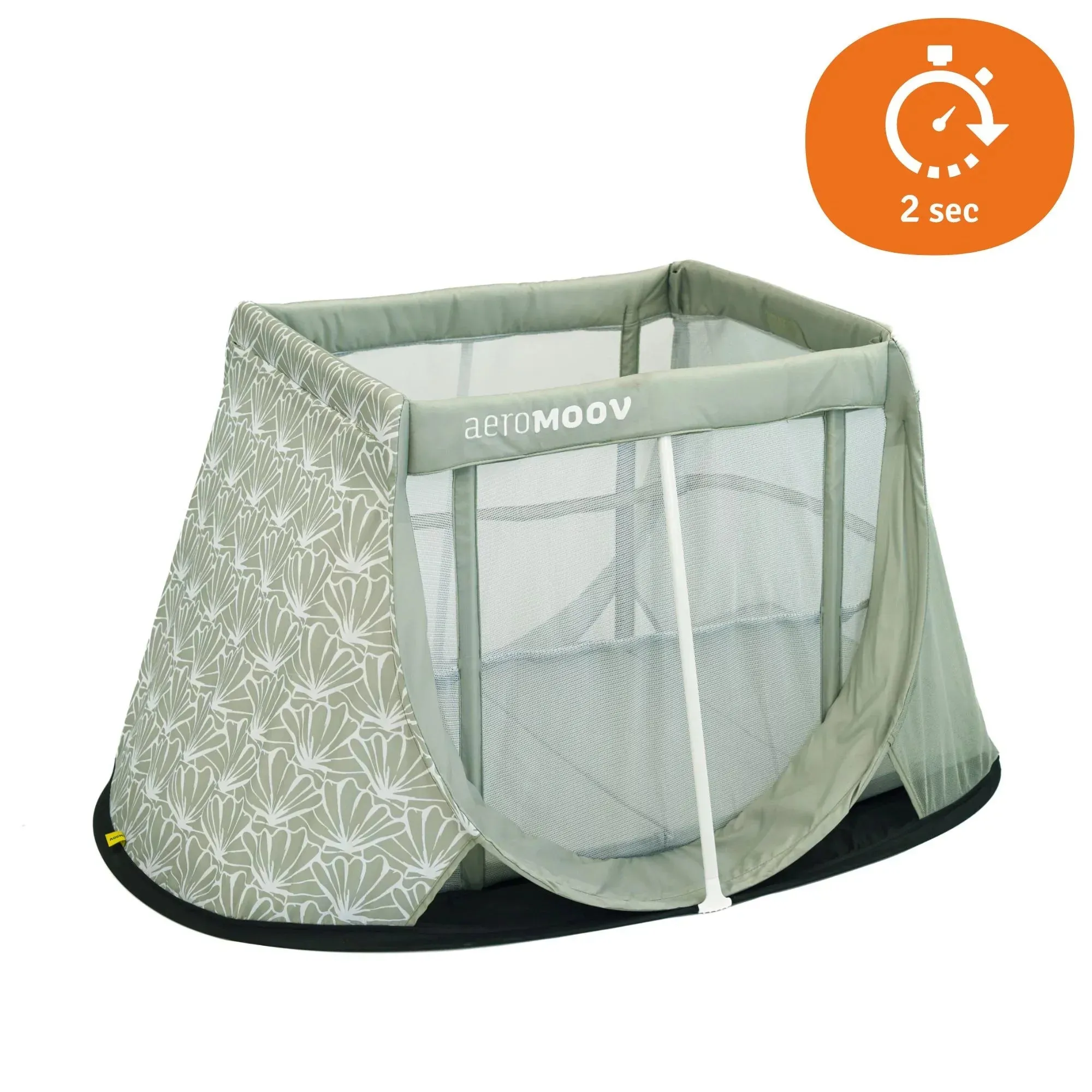 Instant travel cot - Seashell Olive