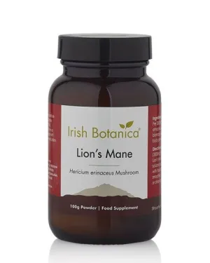 Irish Botanica Lions Mane Mushroom Powder 100g