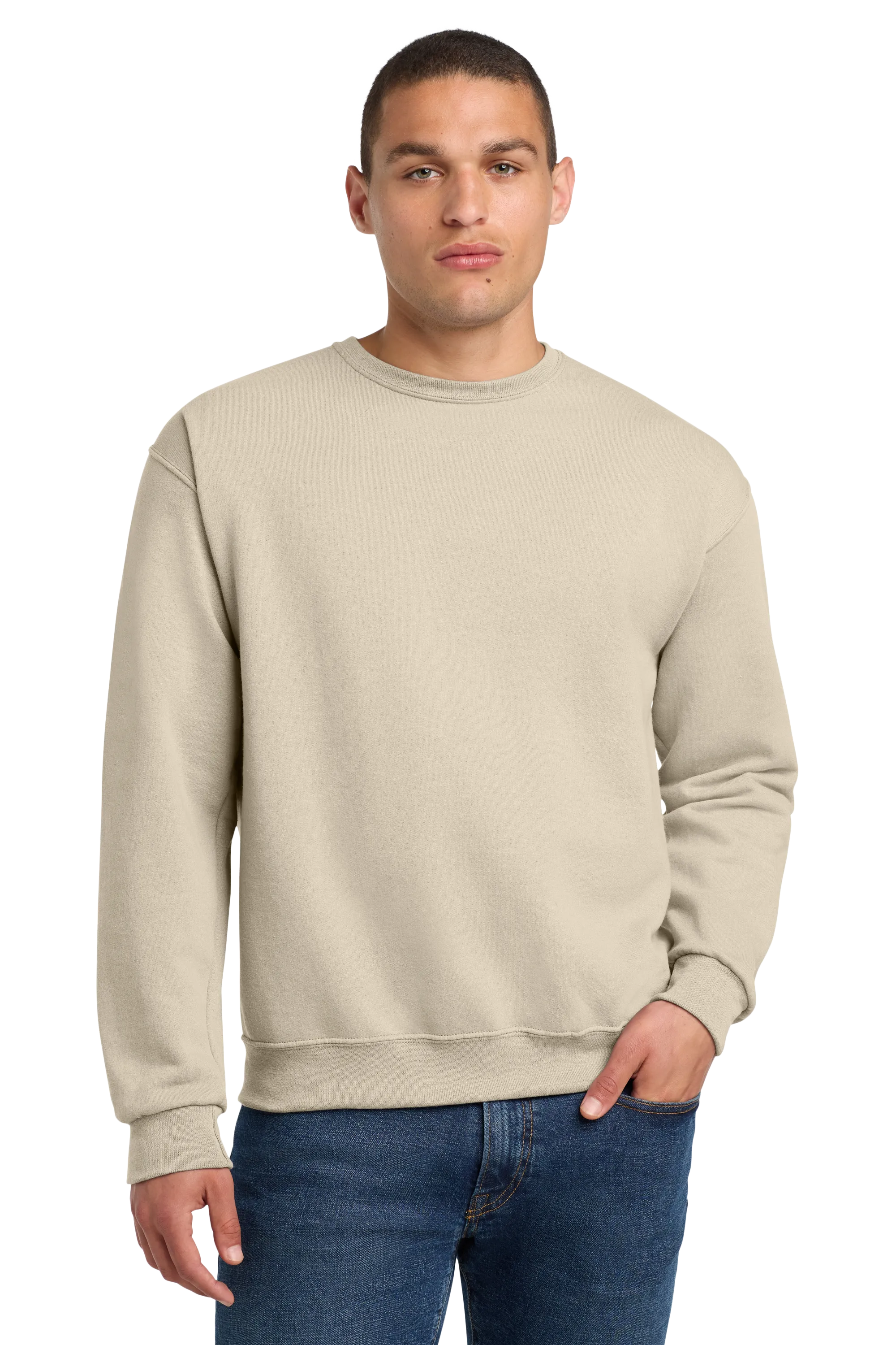 Jerzees® - NuBlend® Crewneck Sweatshirt - Sweat Cream Heather