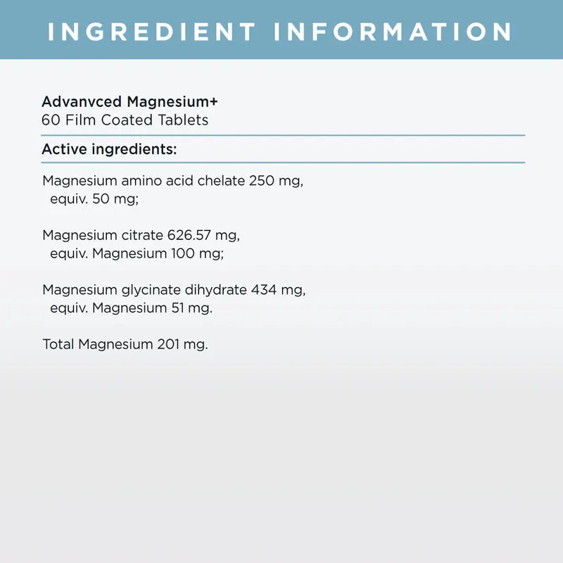 JS Health Advanced Magnesium  Formula