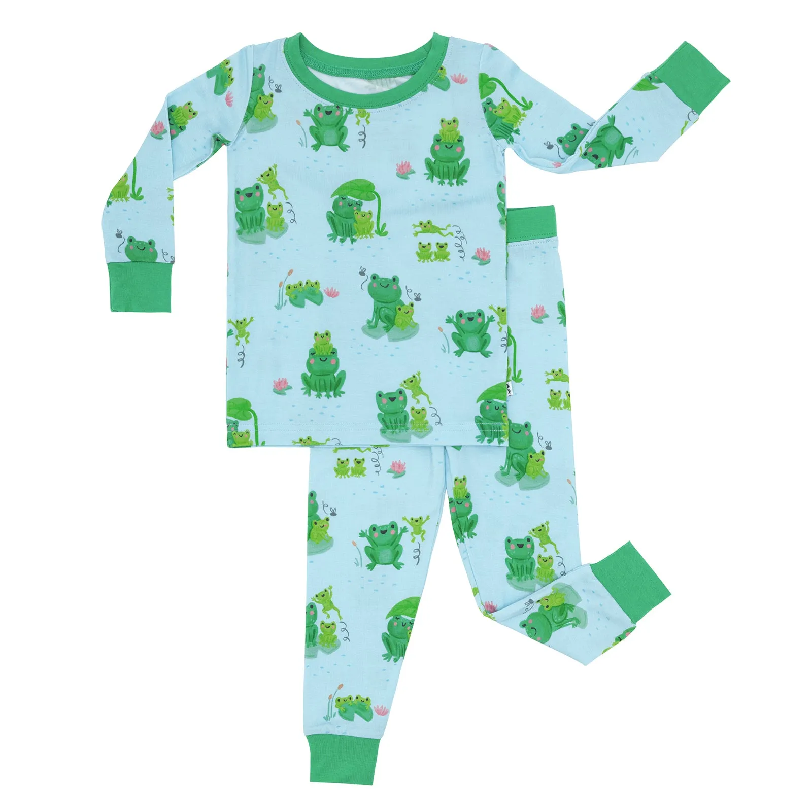 Leaping Love Two-Piece Pajama Set