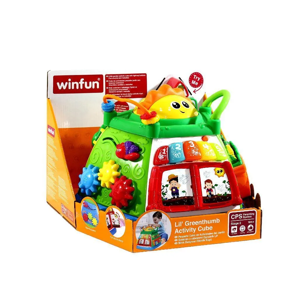 Lil' Green thumb Activity Cube