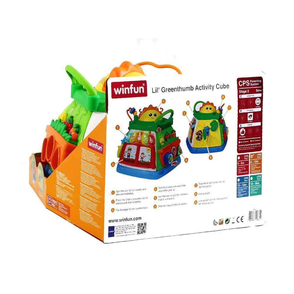 Lil' Green thumb Activity Cube