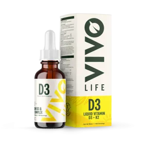 Liquid Vitamin D3 & K2