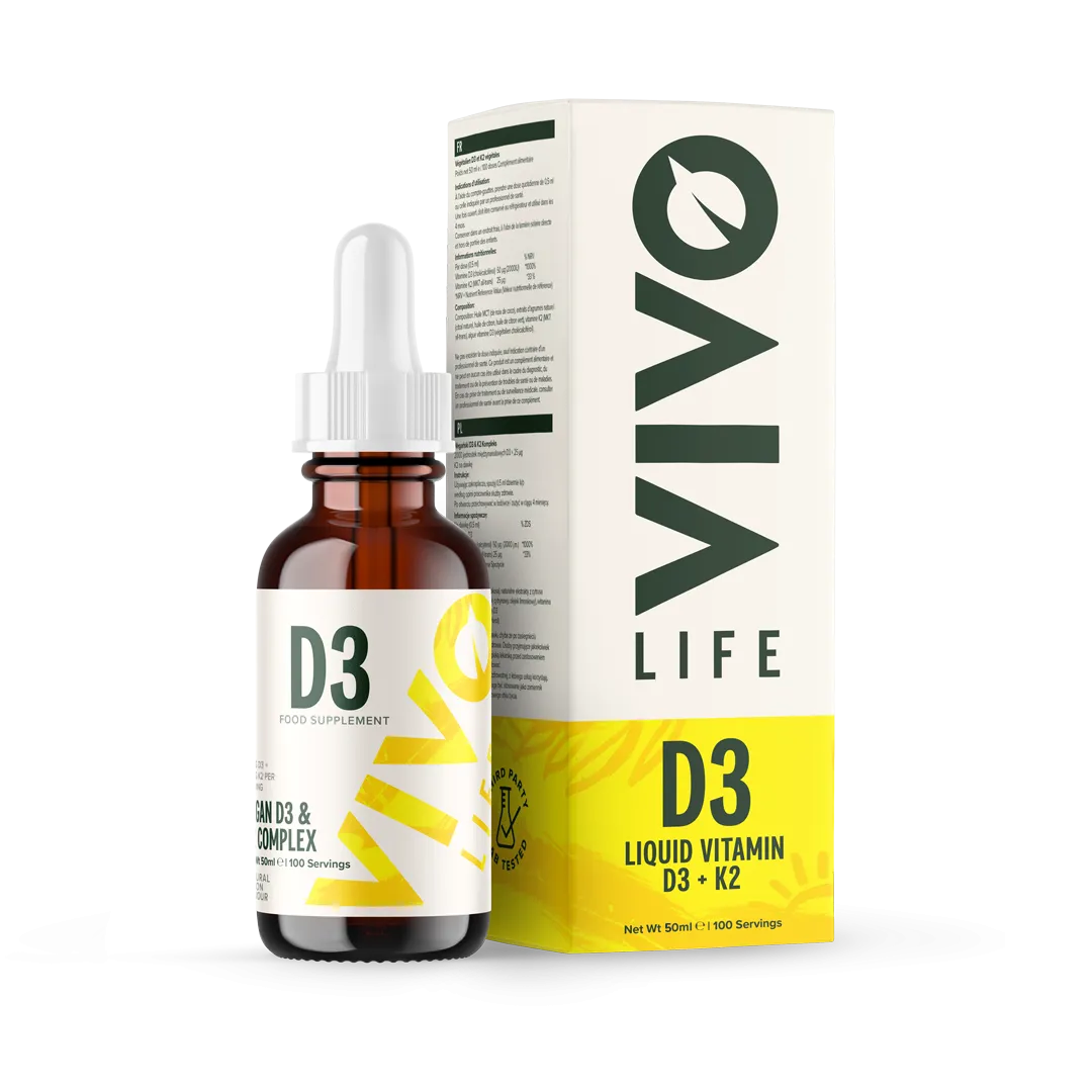 Liquid Vitamin D3 & K2