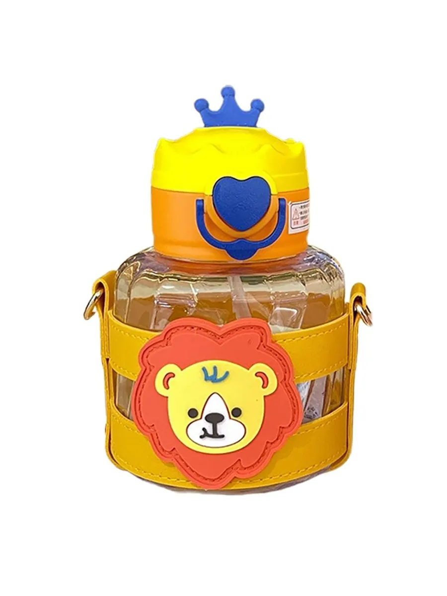 Little Surprise Box With crown lid water bottle for Toddlers and Kids-600ML