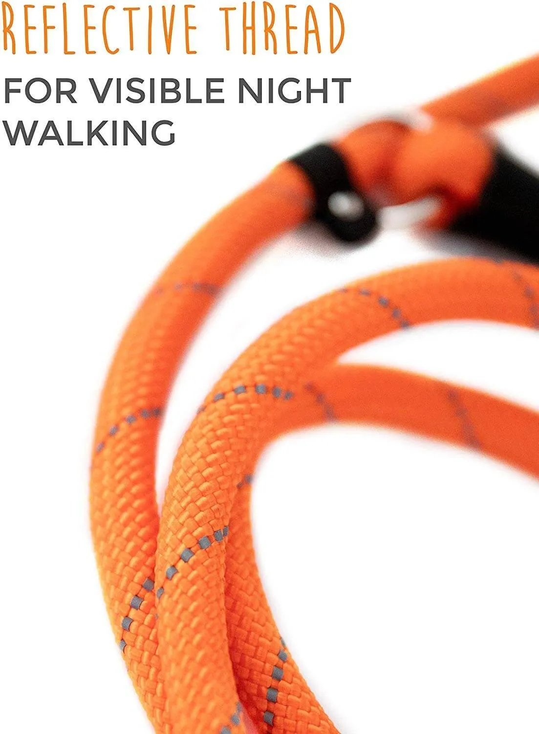 Mighty Paw Adjustable Slip Rope Leash for Easy Control