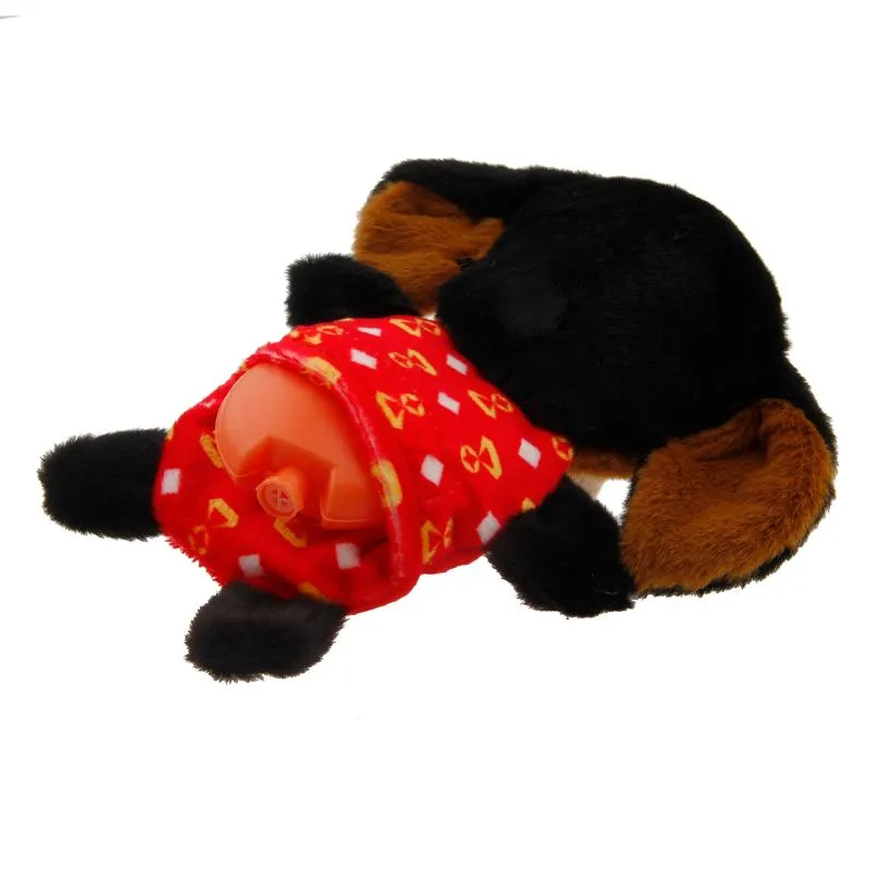 Misoko Limited Edition Dachshund Squeaky Plush Dog Toy Soft For Small Breed Dogs And Puppies