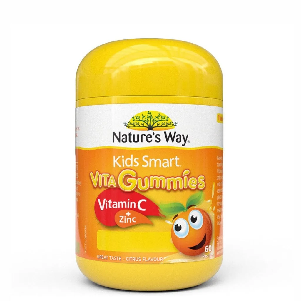 Natures Way Kids Smart Vita Gummies Vitamin C  Zinc