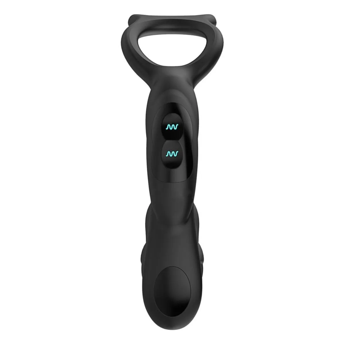 Nexus Simul8 Dual Prostate & Perineum Cock & Ball Prostate Massager Black