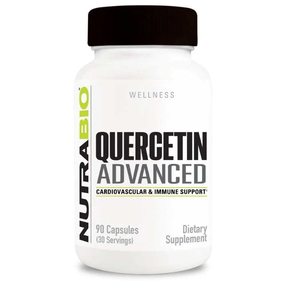 NutraBio Quercetin Advanced 90 Veg Caps