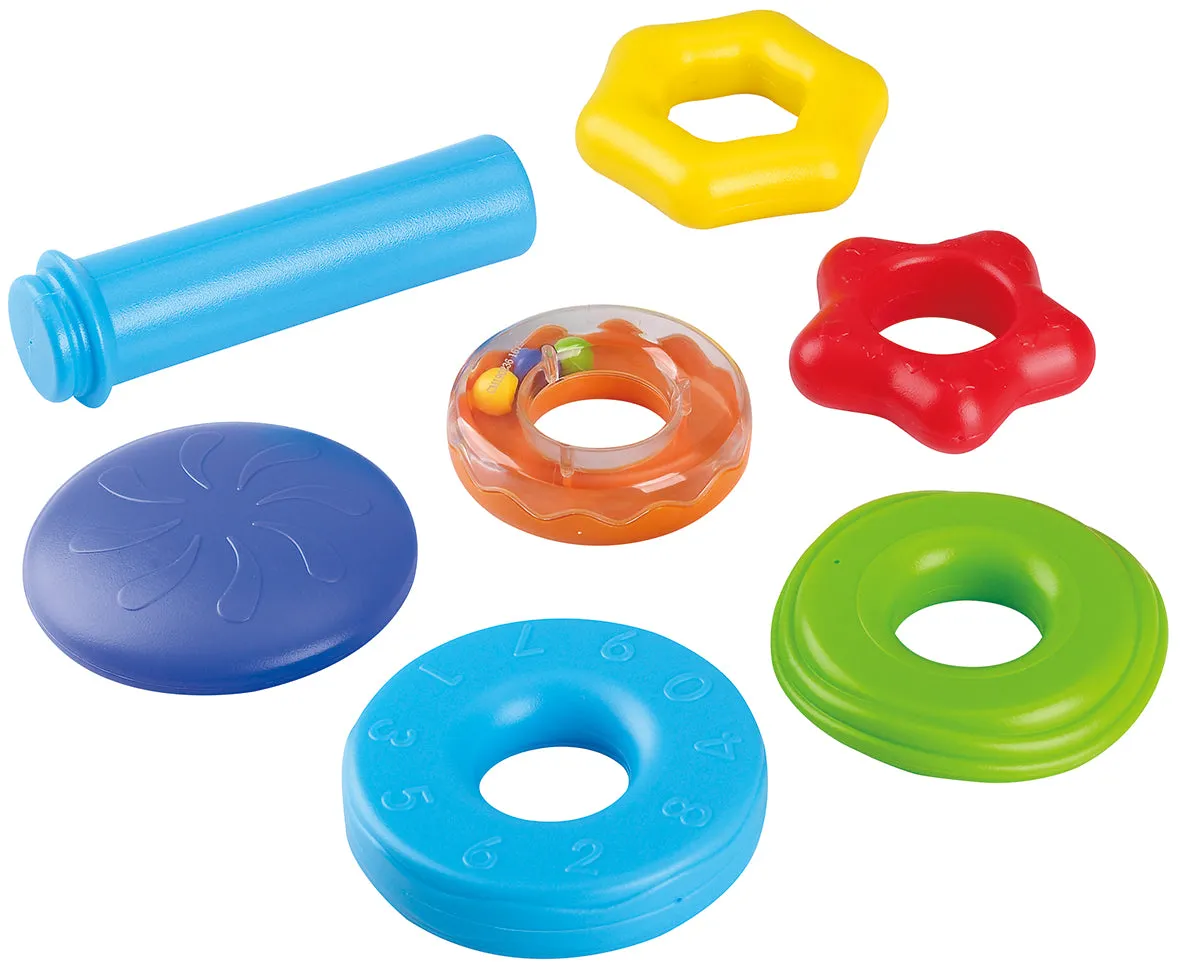 Playgo Toys Ent. Ltd. Rattle & Stack Combo