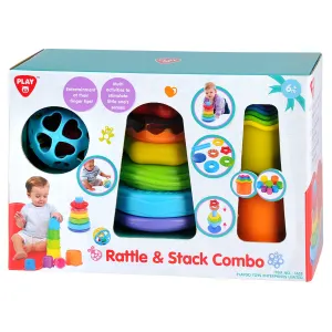 Playgo Toys Ent. Ltd. Rattle & Stack Combo