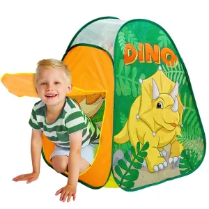 Pop N Fun Dinosaur Pop Up Play Tent