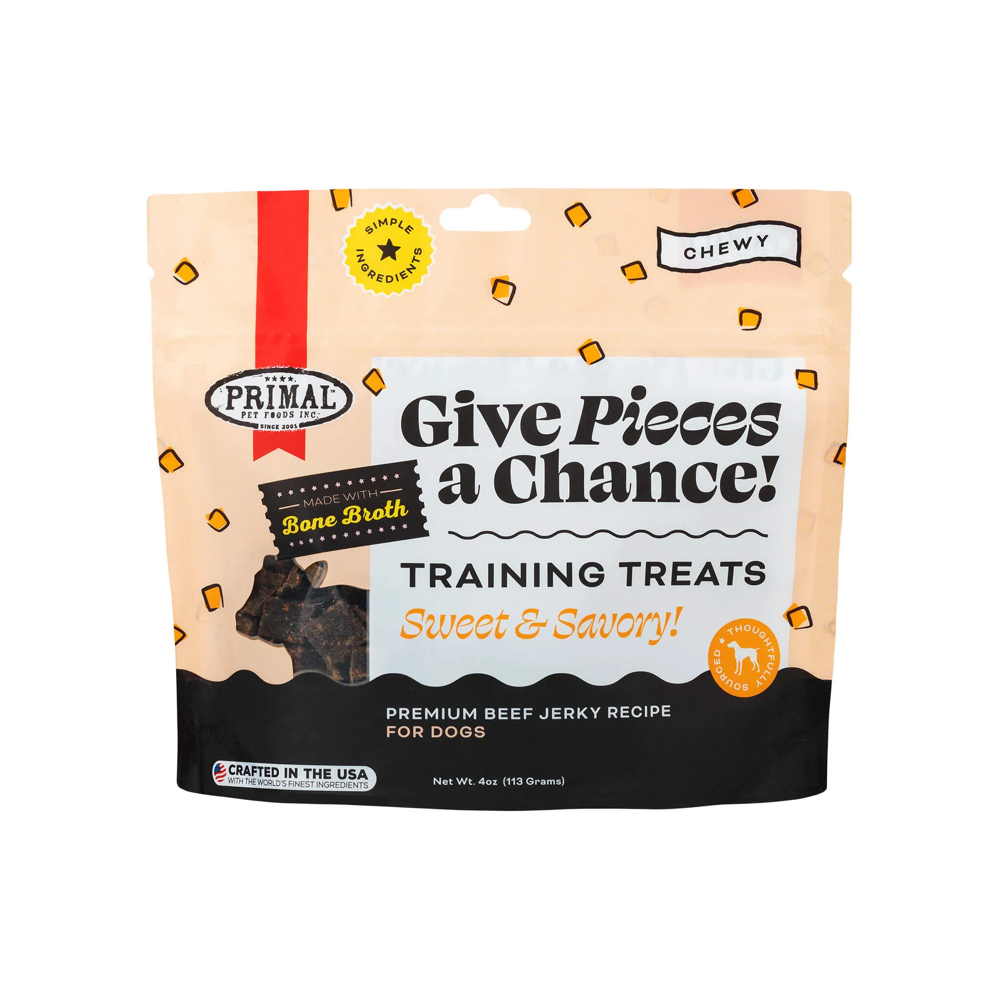 Primal Pet Foods Jerky Treats for Dogs