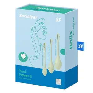 Satisfyer Yoni Power 2 Kegel Balls - light green