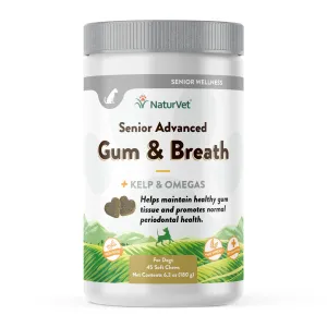 Senior Advanced Gum and Breath Soft Chews