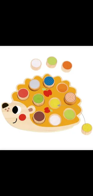 Sensory Hedgehog Toy Board