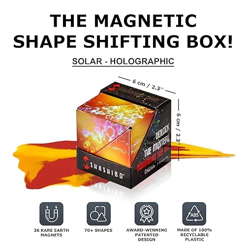 Shashibo Shape Shifting Box Award Winning Fidget Cube