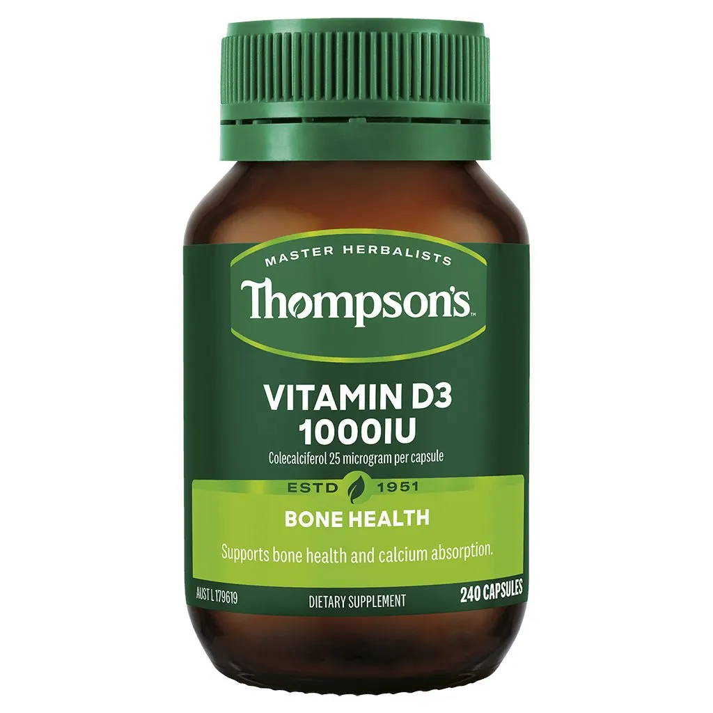 Thompsons Vitamin D3 1000iu