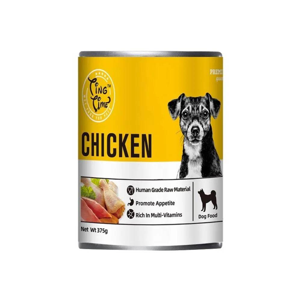 Ting Time Dog Chicken 375g