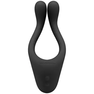 Tryst Multi Erogenous Zone Silicone Massager - Black