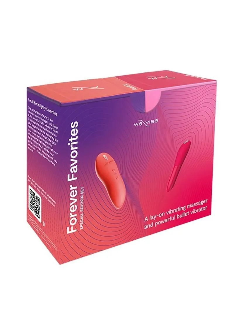 We-Vibe Forever Favorites Set: Rechargeable Silicone Touch X and Tango X