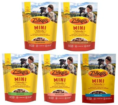 Zuke's Mini Naturals - Wholesome, Tender Mini Bites