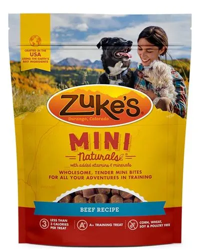 Zuke's Mini Naturals - Wholesome, Tender Mini Bites